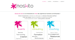 Desktop Screenshot of moskito.fr