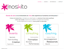 Tablet Screenshot of moskito.fr